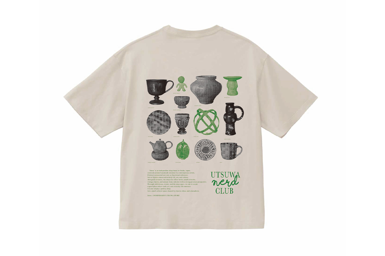 【送料込み】futou original "UTSUWA NERD CLUB" S/S Tシャツ