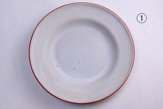 Beaume utensils / Rim deep plate S (gray area)