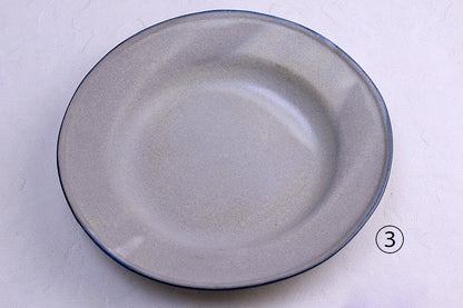 Beaume utensils / Rim deep plate S (gray area)
