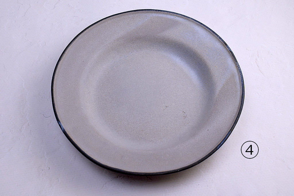 Beaume utensils / Rim deep plate S (gray area)