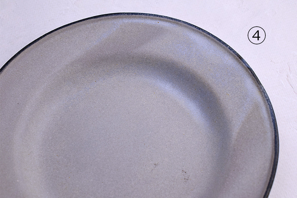 Beaume utensils / Rim deep plate S (gray area)
