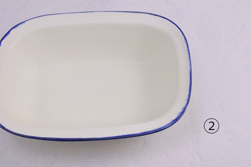 Utsuwa Beaume / Bathtub bowl (white background)