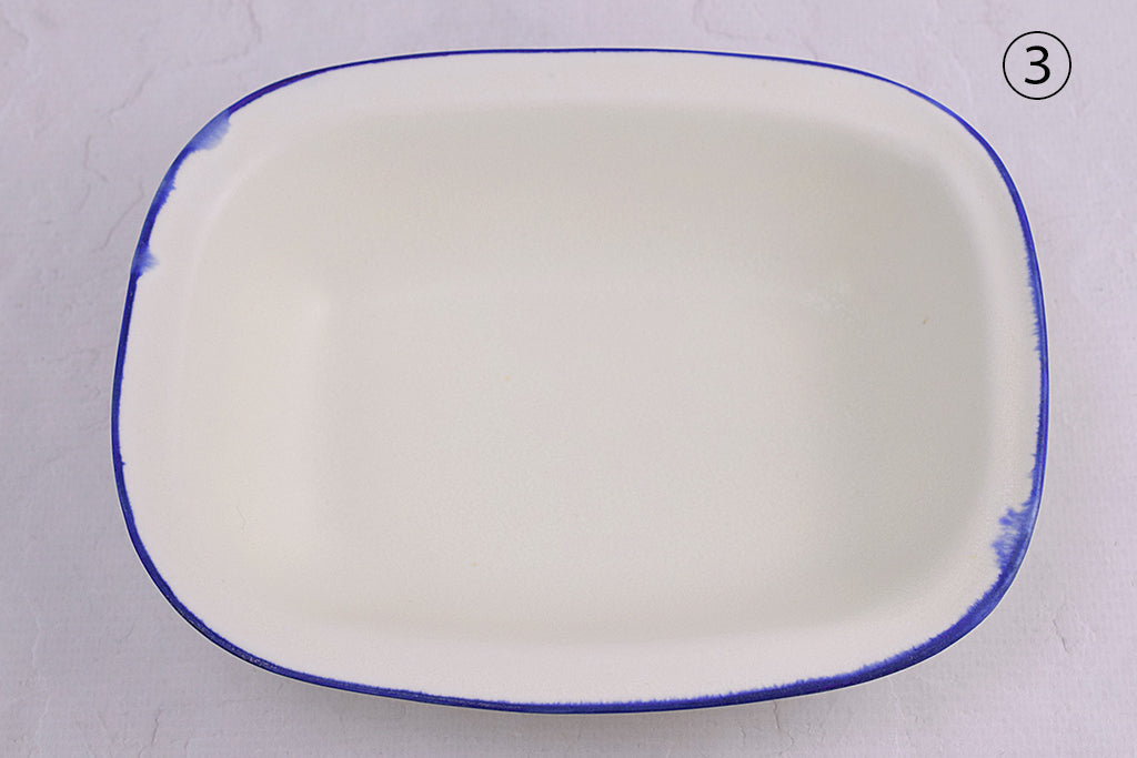 Utsuwa Beaume / Bathtub bowl (white background)