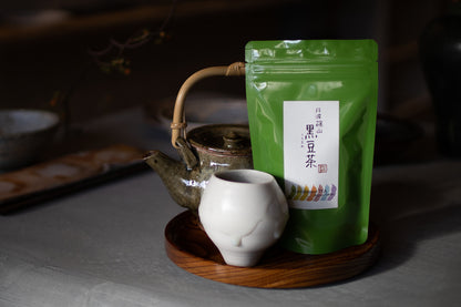 Tanba Sasayama Nijiiro Farm Black Bean Tea/Black Genmaicha (Tea Bag)