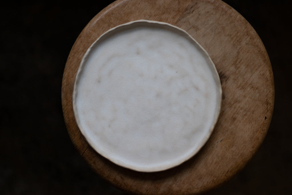 Mai Tagawa / Handmade plate (white)