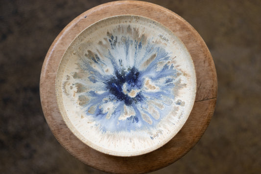 Keita Suzuki / 7 inch shallow bowl (blue)