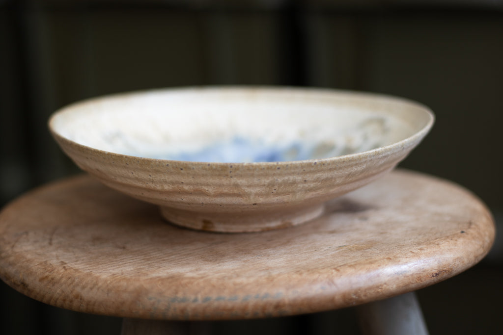Keita Suzuki / 7 inch shallow bowl (blue)