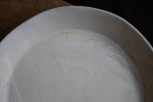 うつわボーメ / おおらかな形の深皿（マーブル模様）① うつわ 陶芸 通販
