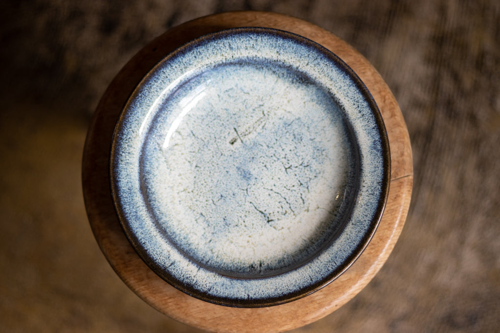 Toru Murasawa / Rim bowl, heavy ash glaze