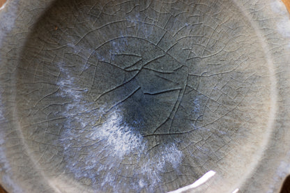 Toru Murasawa / Ryohana plate, blue ash glaze, pottery pottery mail order