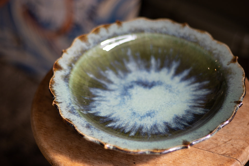 Toru Murasawa / Ryohana Plate Bronze Glaze Ceramics Ceramics Mail Order