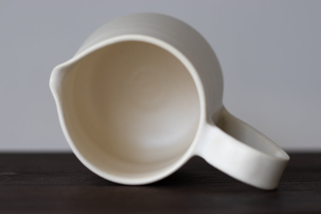 yoshida pottery / coffee dripper &amp; server (sweetheart White)