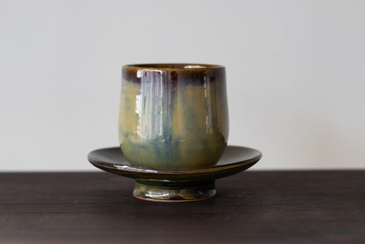 yoshida pottery / cup &amp; saucer A