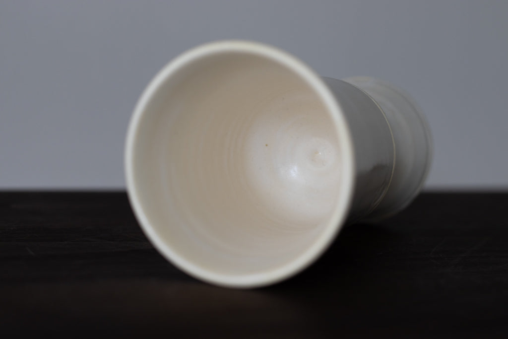 yoshida pottery / ゴブレット（白）