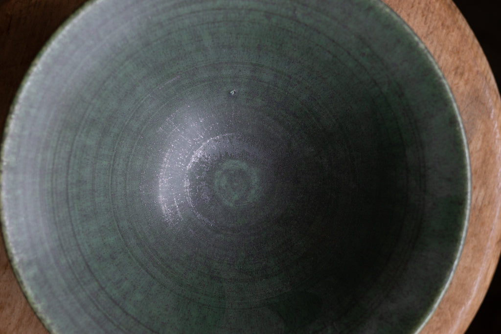 yoshida pottery / 中鉢 さびいろうぐいす